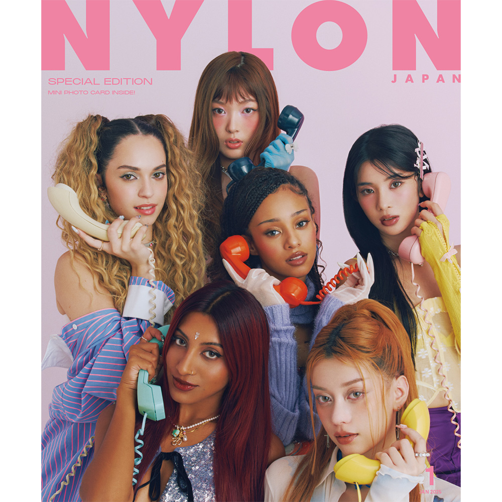 アップカミングな国際的ガールズグループ《KATSEYE》が NYLON JAPAN1月号特別版で世界初ファッション誌Wカバー!!